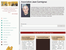 Tablet Screenshot of abbe-carmignac.org